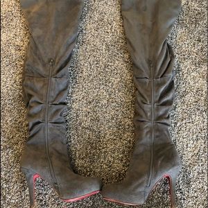 Super high thigh high boots